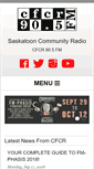 Mobile Screenshot of cfcr.ca