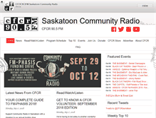Tablet Screenshot of cfcr.ca